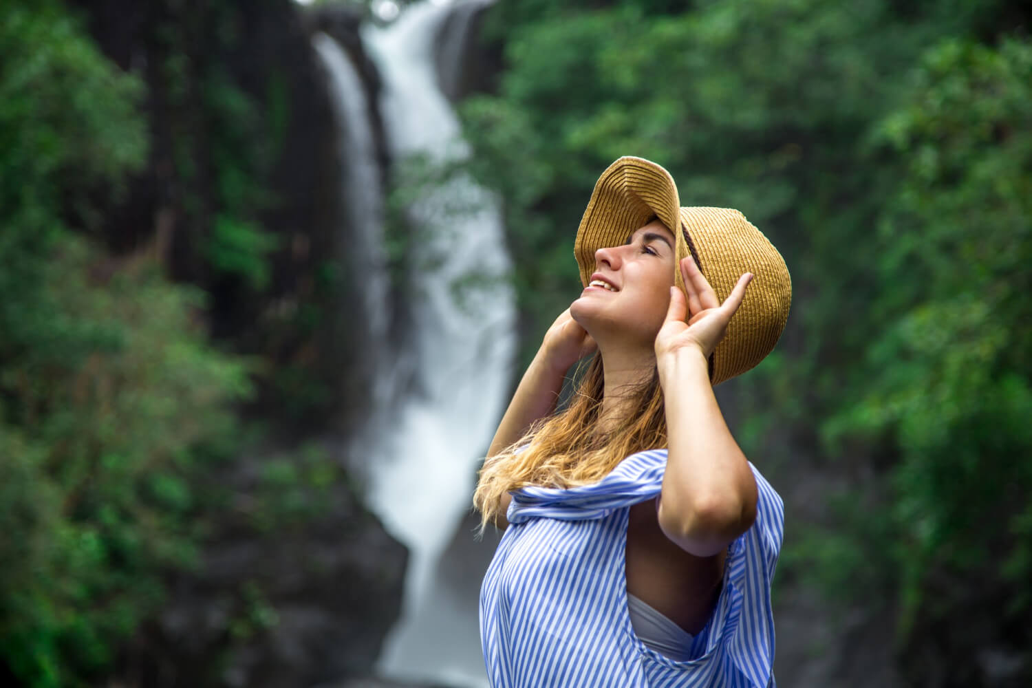 Slow mindful travel in natural life setting